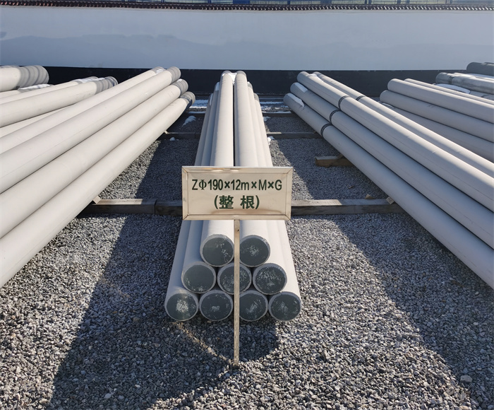 垫江190×12米钢筋混凝土水泥电线杆